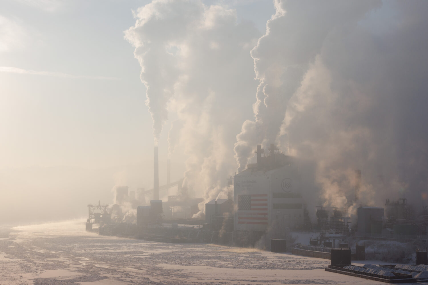 U.S. Steel's Clairton Coke Works in Clairton, Pa., on Monday, Feb. 9, 2026. (Quinn Glabicki/Pittsbu...