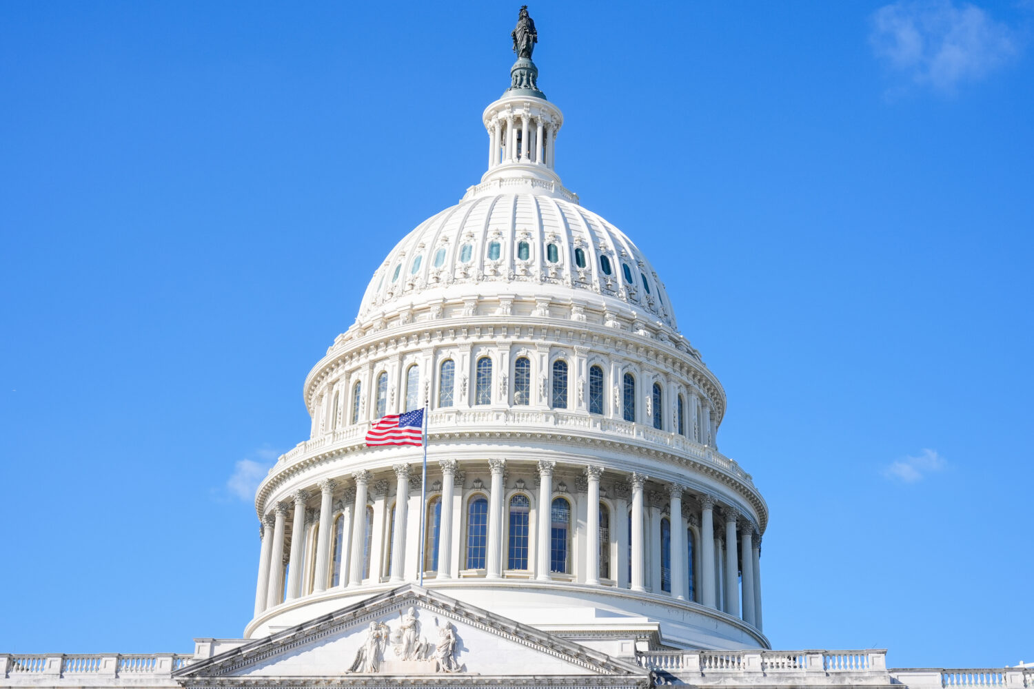 The U.S. Capitol is seen Friday, Feb. 13, 2026, in Washington. (AP Photo/Mariam Zuhaib)Credit: ASSO...
