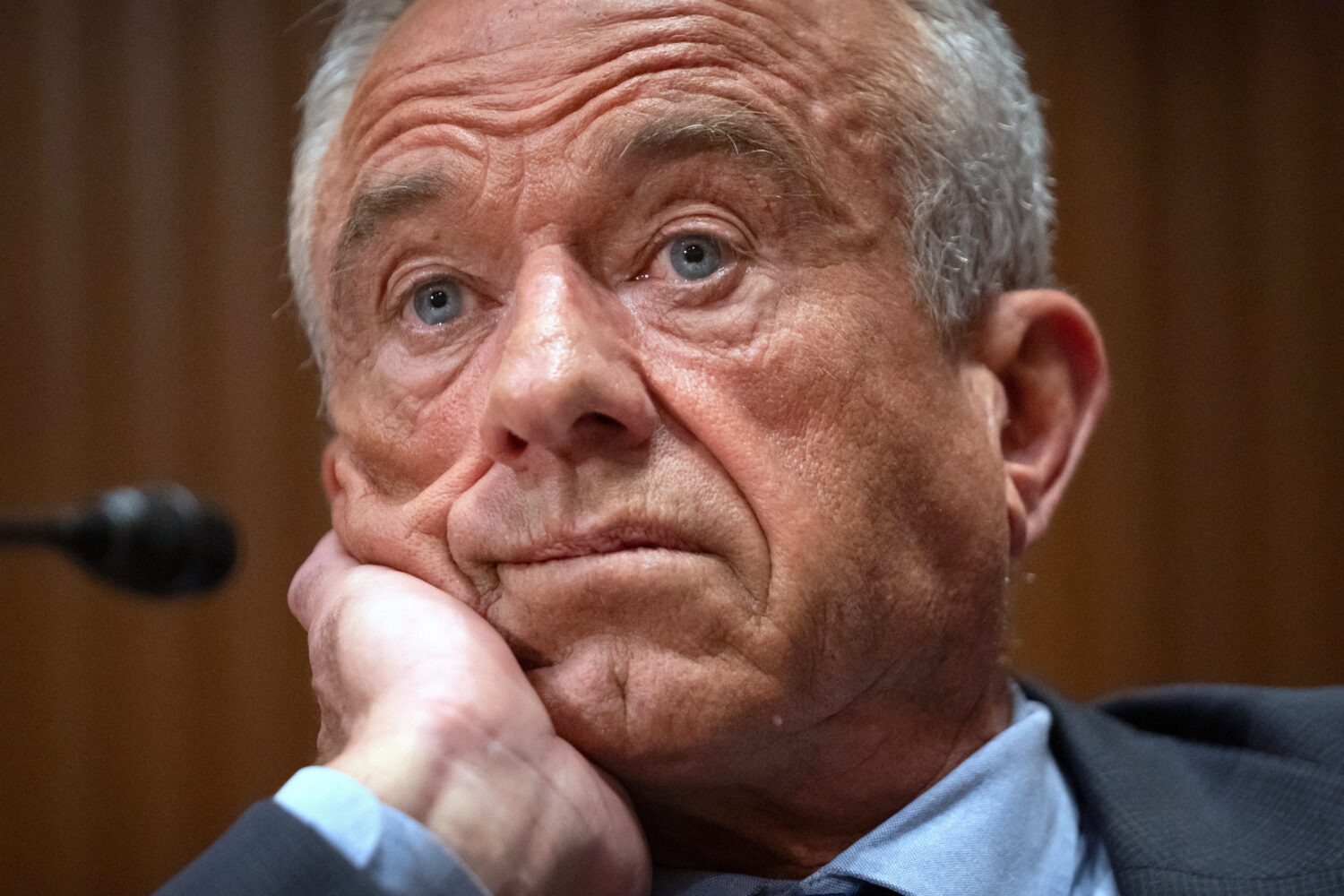 FILE - Secretary of Health and Human Services Robert F. Kennedy Jr., appears before the Senate Fina...