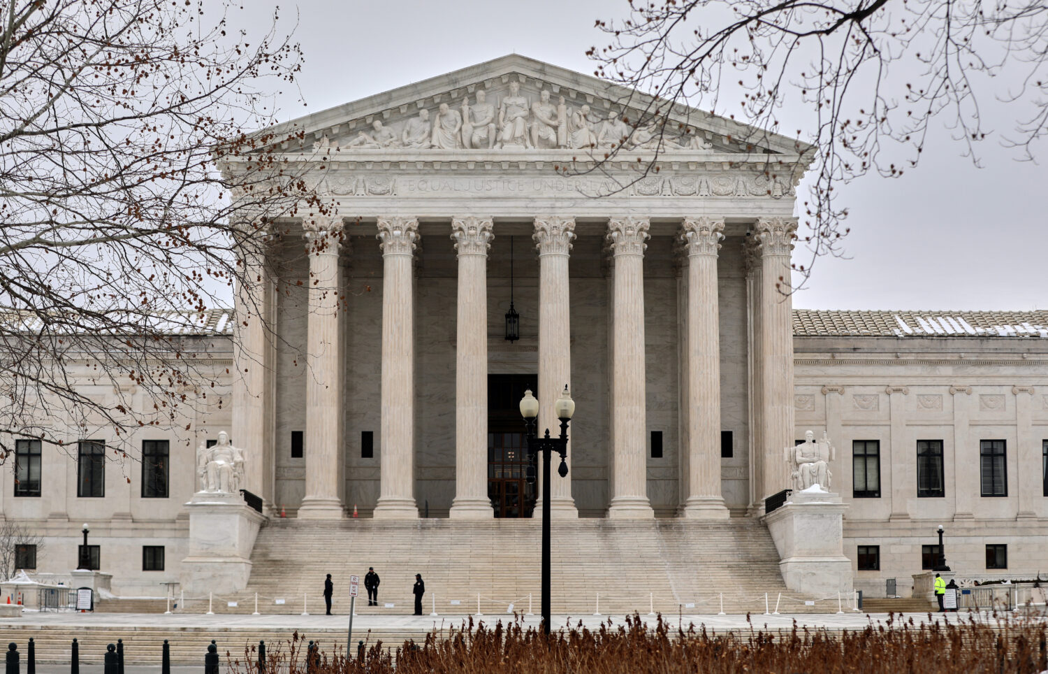The Supreme Court is photographed, Friday, Feb. 6, 2026, in Washington. (AP Photo/Rahmat Gul)Credit...