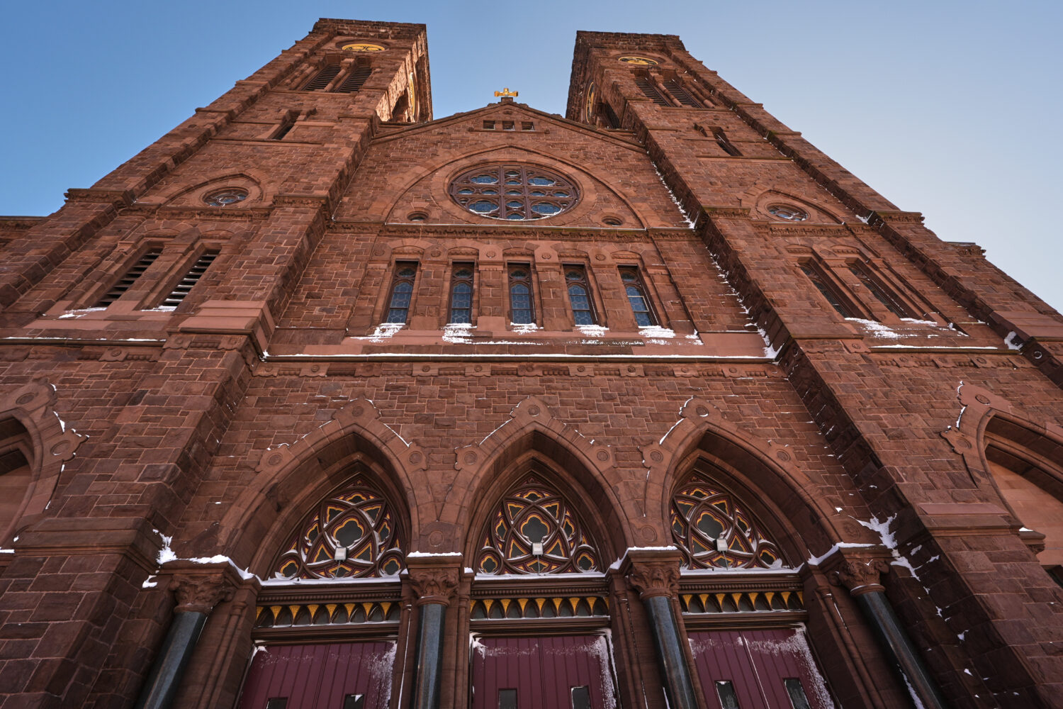 Cathedral of Saints Peter and Paul, which serves as the home church of the Roman Catholic Diocese o...