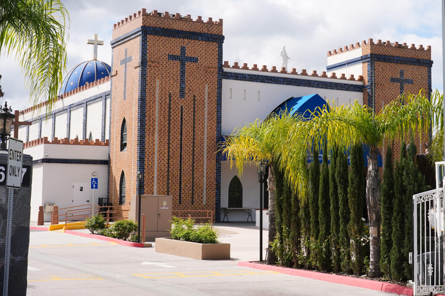 The St. Peter Chaldean Catholic Cathedral is seen Tuesday, March 10, 2026, in El Cajon, Calif. (AP ...