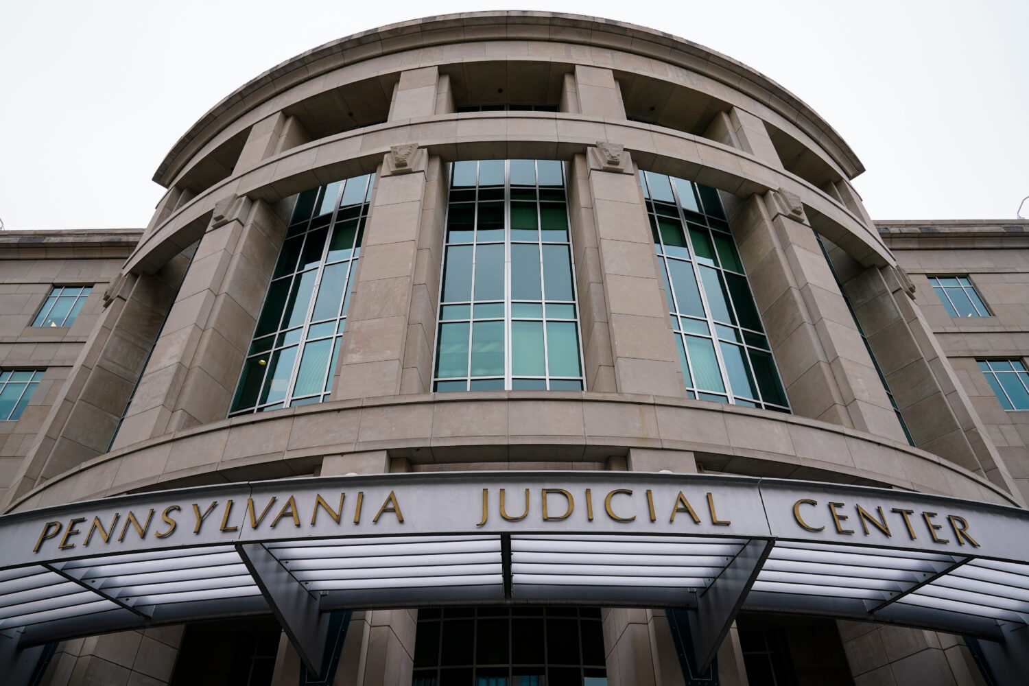 FILE - The Pennsylvania Judicial Center, home to the Commonwealth Court, is seen Feb. 21, 2023, in ...