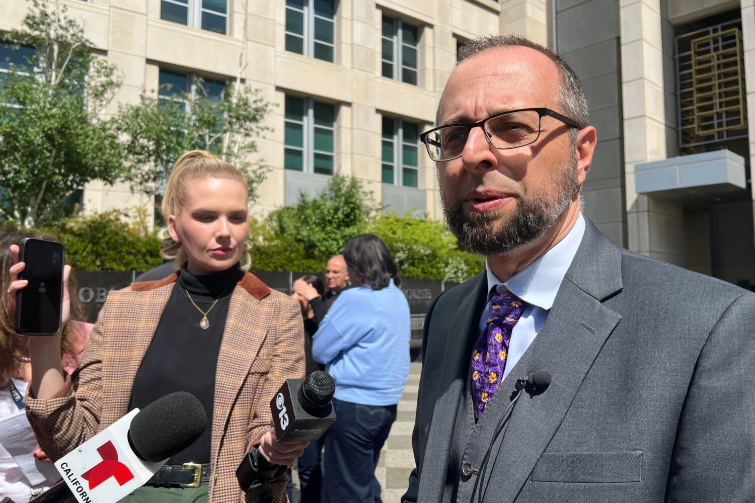 Patrick Kolasinski, an immigration attorney representing Carlos Ivan Mendoza Hernandez, a man shot ...