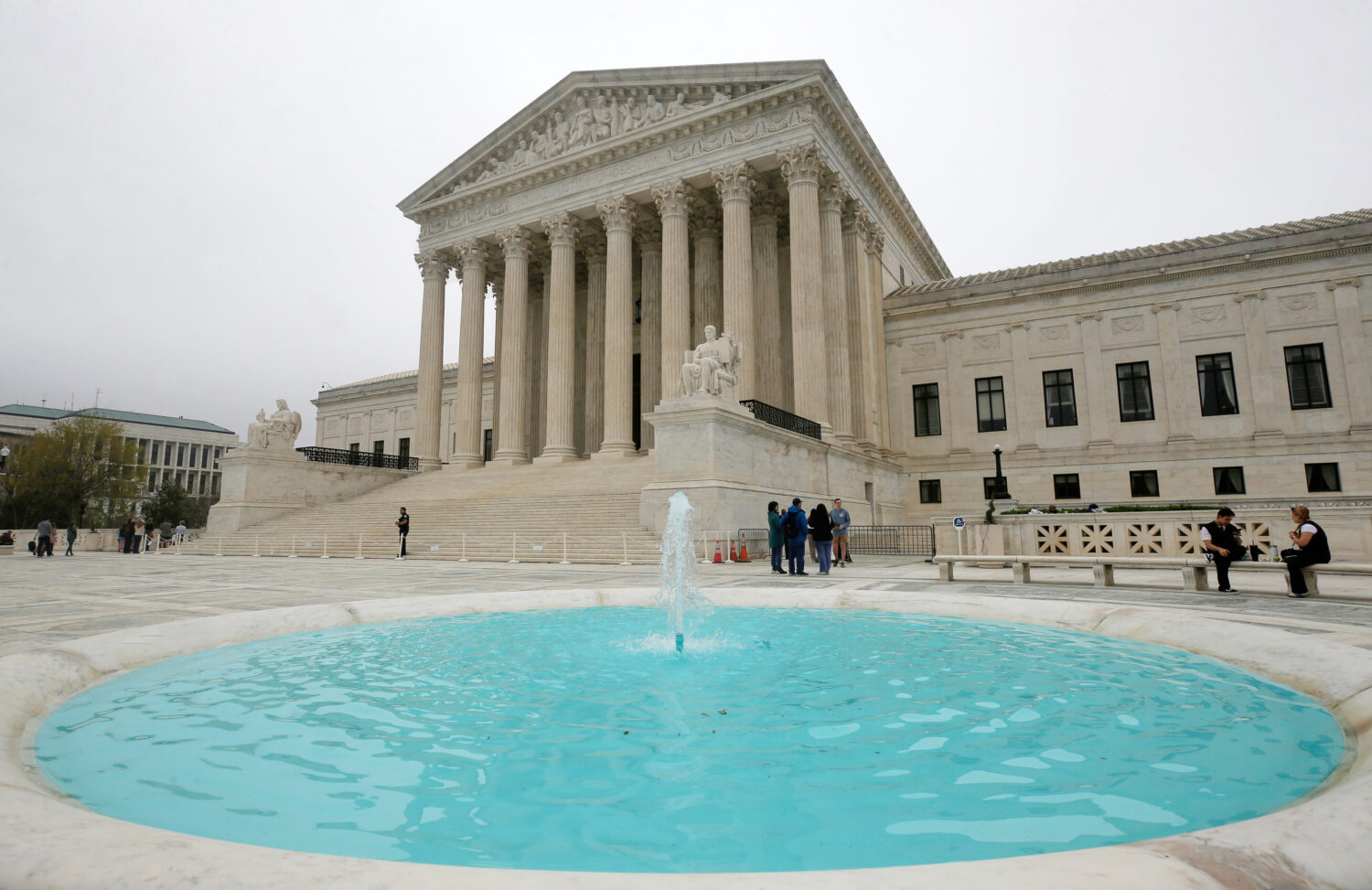 The U.S. Supreme Court is seen in Washington, Friday, April 3, 2026. (AP Photo/Rahmat Gul)Credit: A...