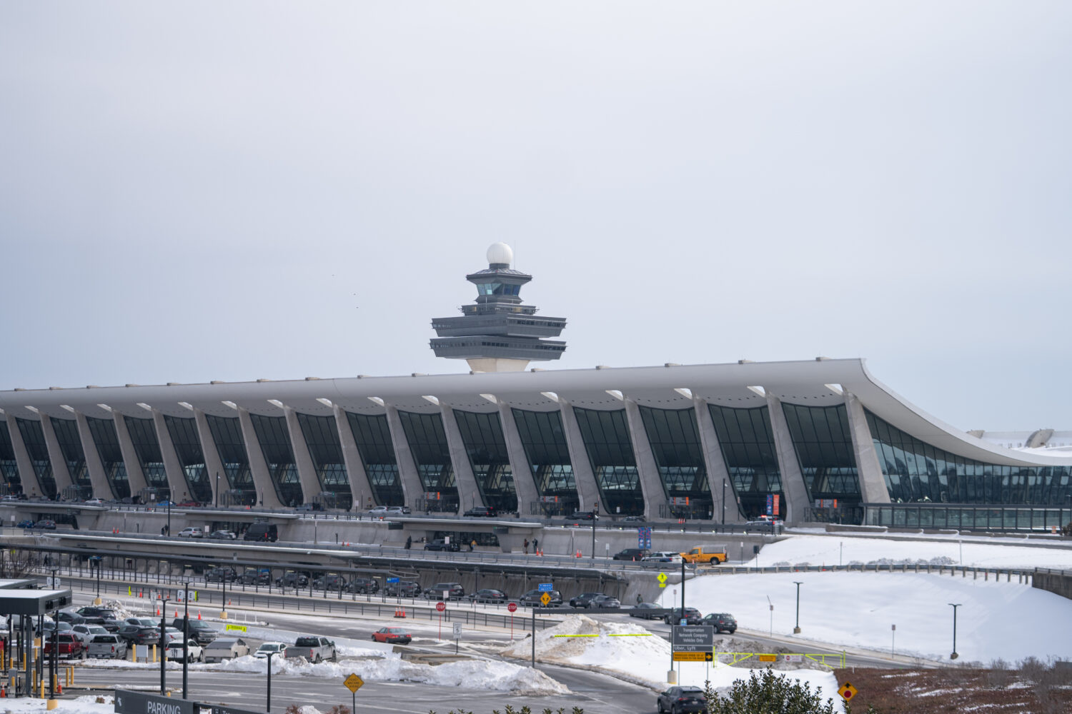 FILE - Dulles International Airport is seen on Friday, Feb. 6, 2026, in Dulles, Va. (AP Photo/Allis...
