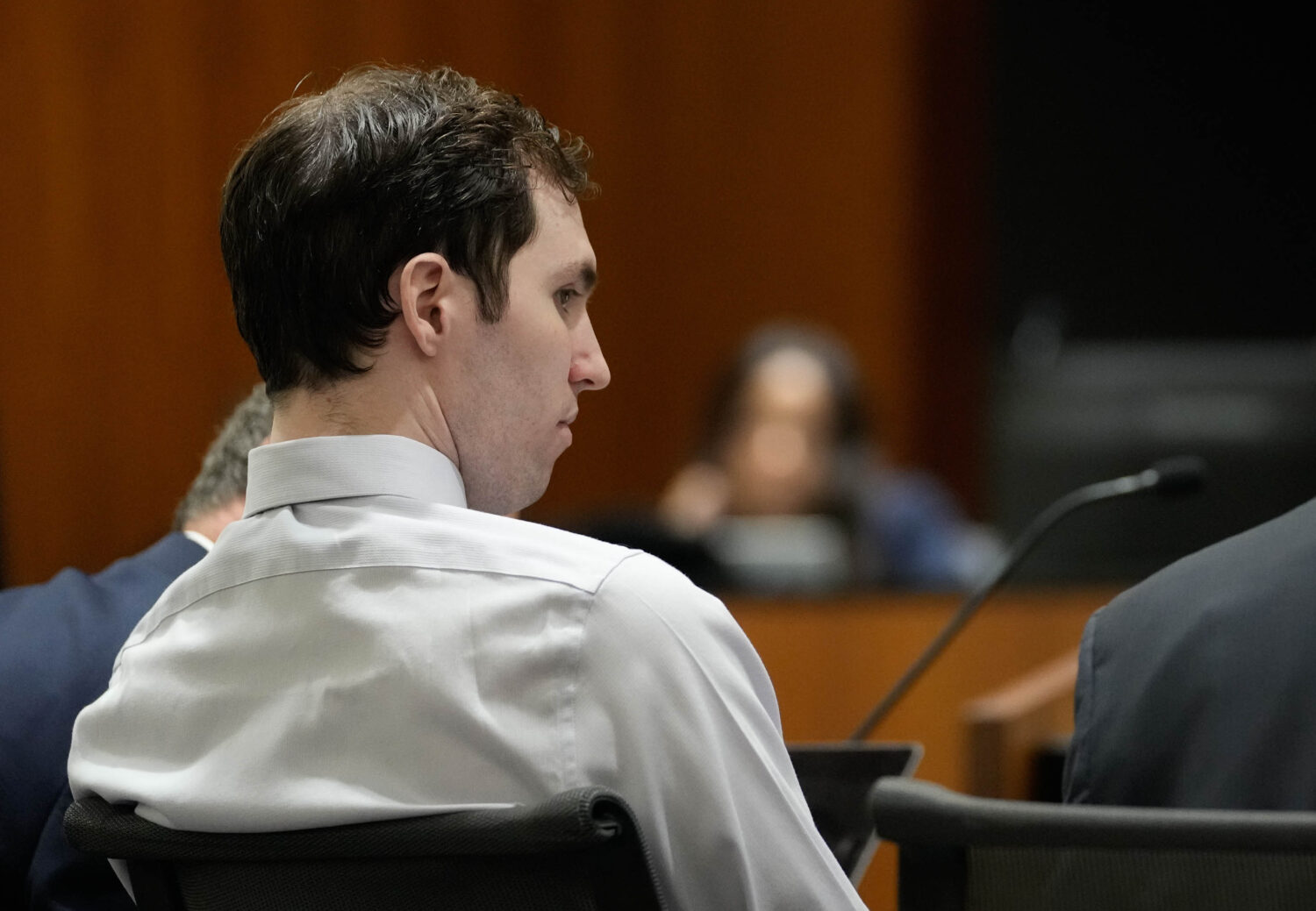 Tyler Robinson, accused in the fatal shooting of Charlie Kirk, appears during a hearing in 4th Dist...