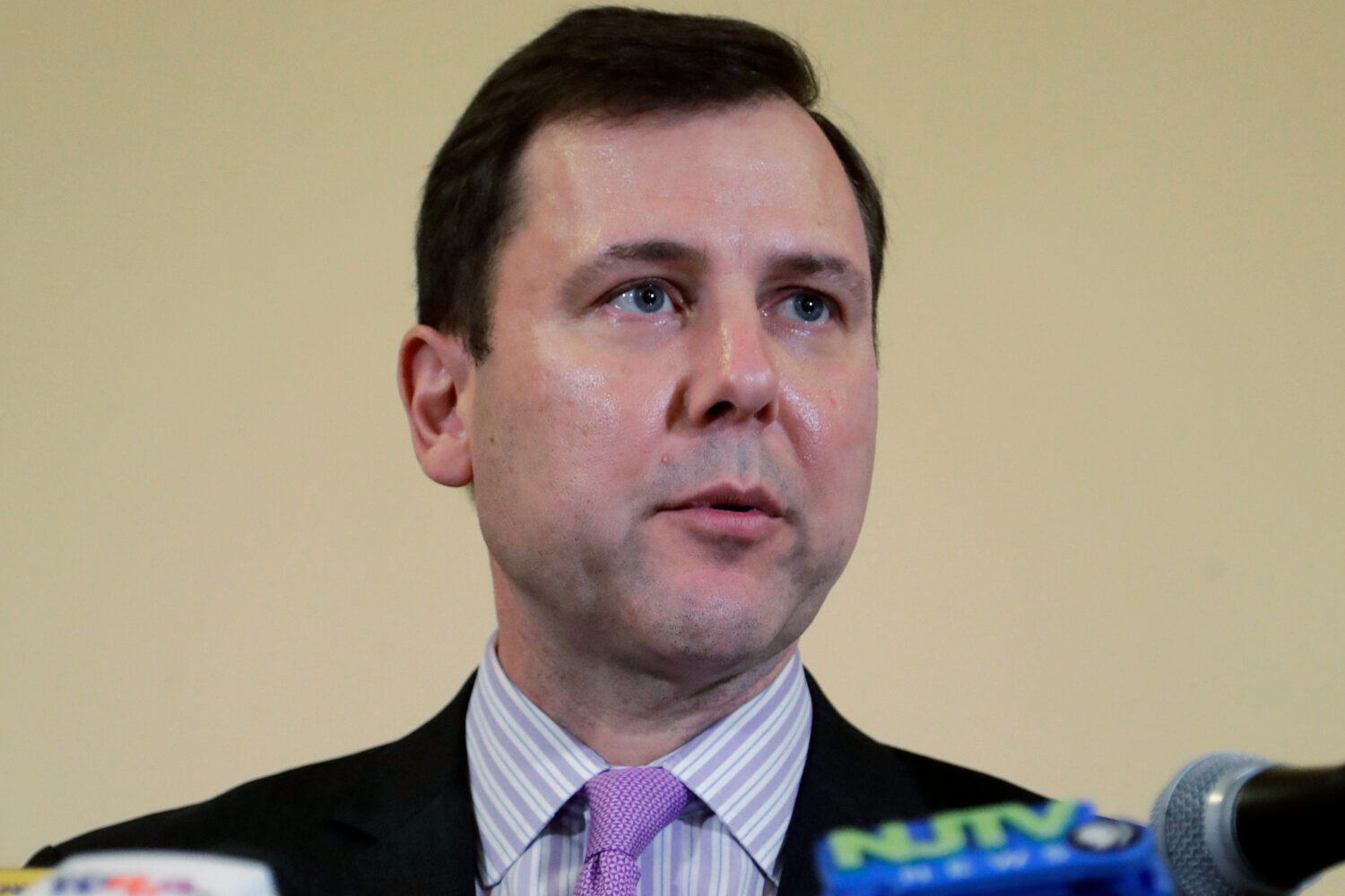 FILE - In this Jan. 15, 2019, file photo, New Jersey Senate Minority Leader Tom Kean Jr., R-Westfie...