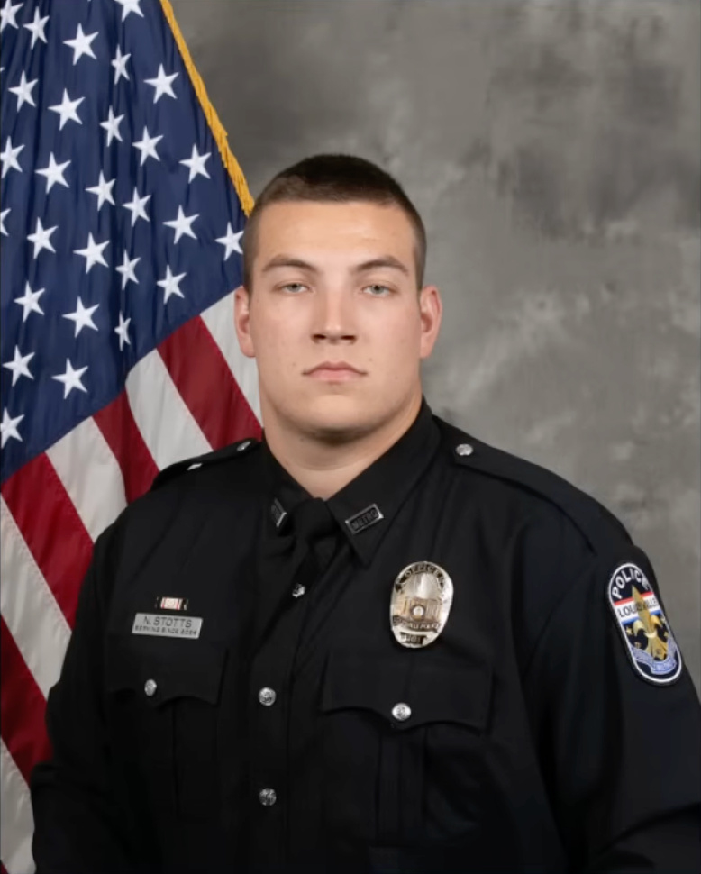 This photo released by the Louisville Metro Police in Kentucky shows former Louisville Metro Police...