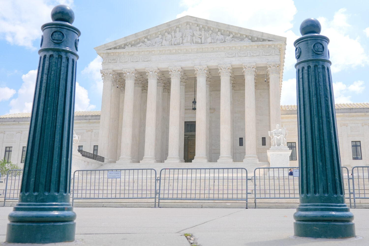 The U.S. Supreme Court is seen Monday, June 29, 2026, in Washington. (AP Photo/Mariam Zuhaib)Credit...