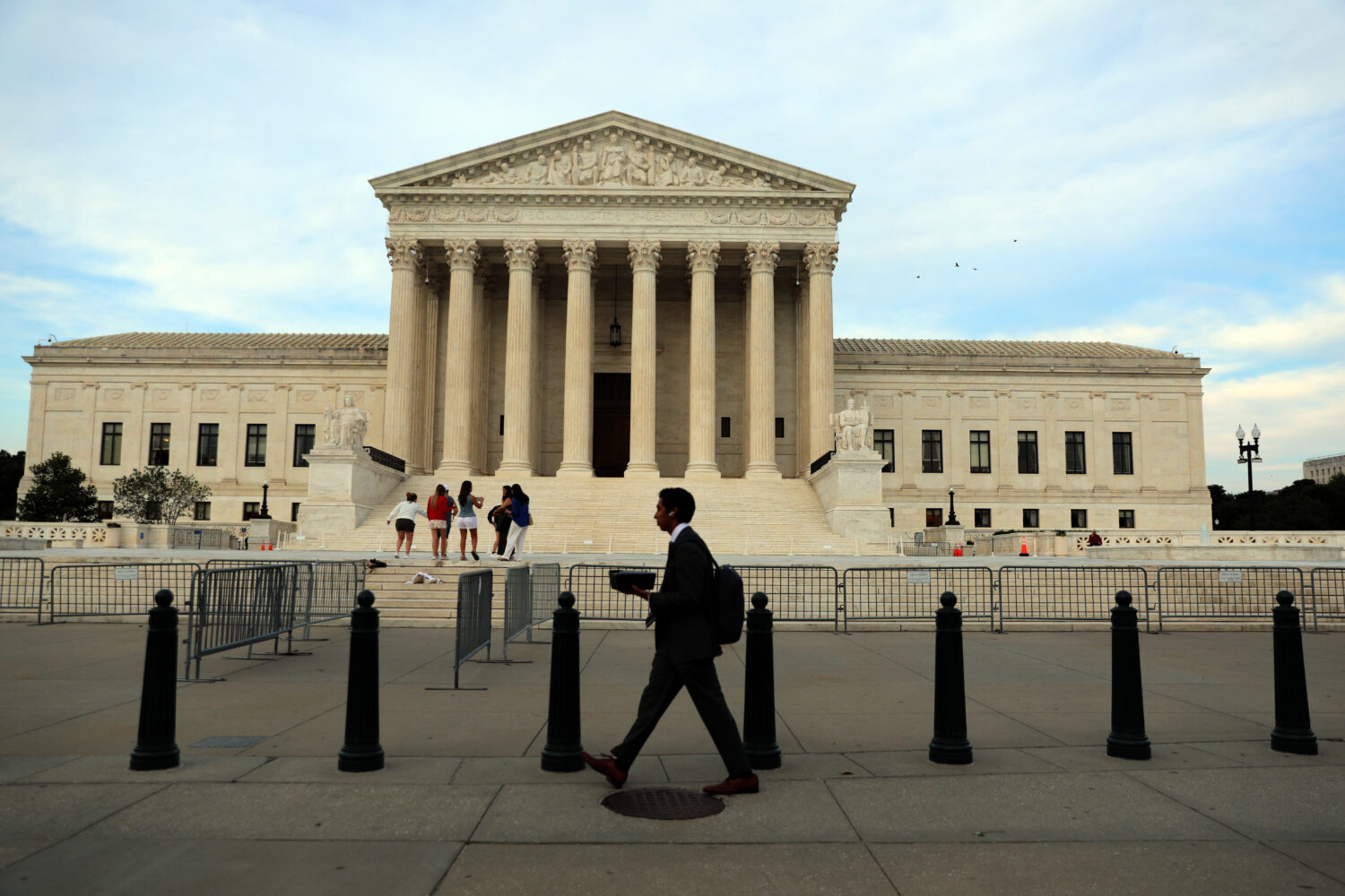 The U.S. Supreme Court is photographed on Thursday, June 25, 2026, in Washington. (AP Photo/Rahmat ...