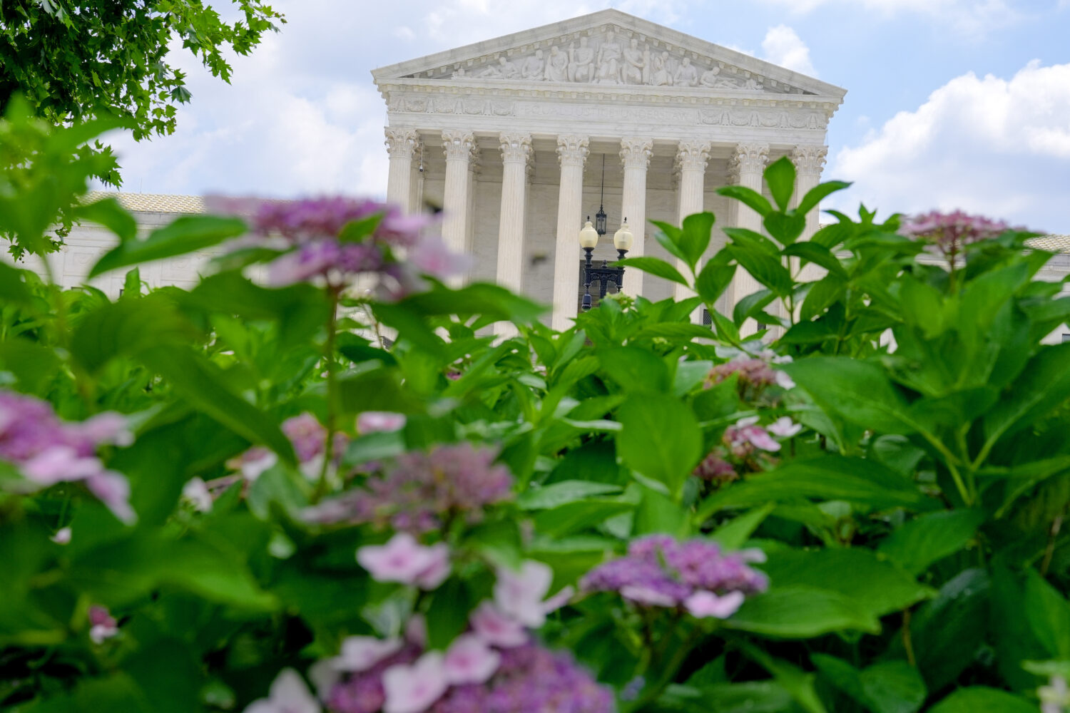 The U.S. Supreme Court is seen Monday, June 29, 2026, in Washington. (AP Photo/Mariam Zuhaib)Credit...