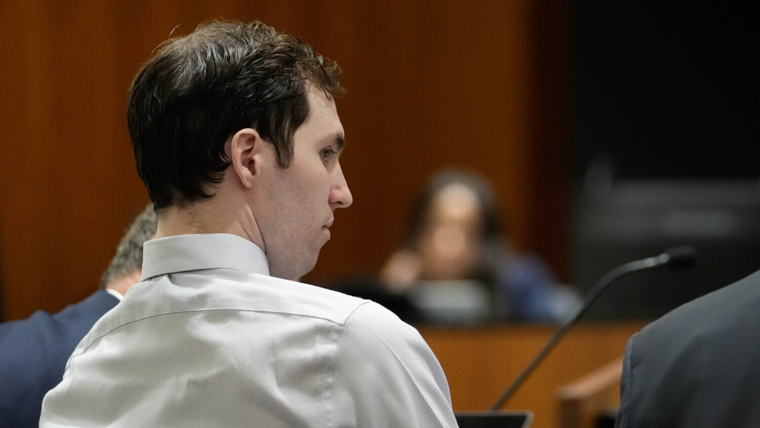 Tyler Robinson, accused in the fatal shooting of Charlie Kirk, appears during a hearing in 4th Dist...