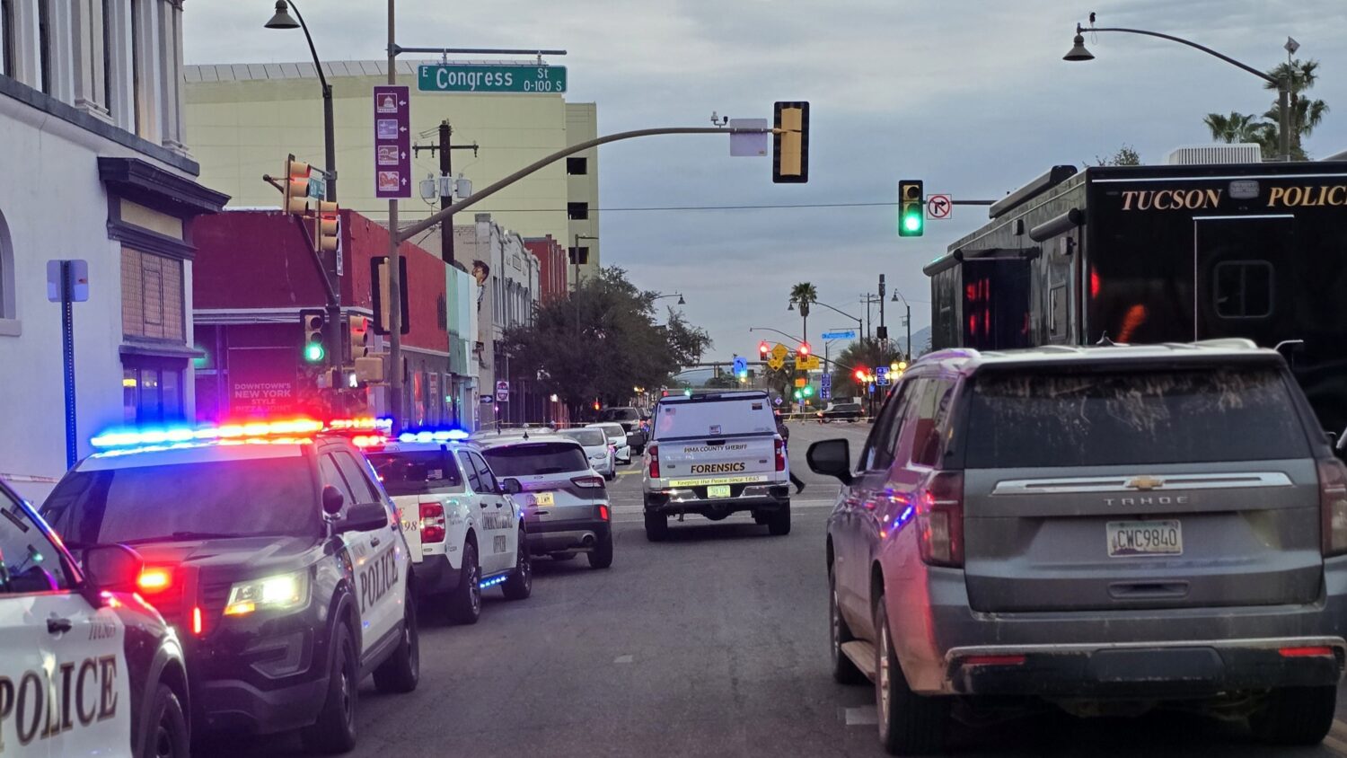 Tucson police shooting...